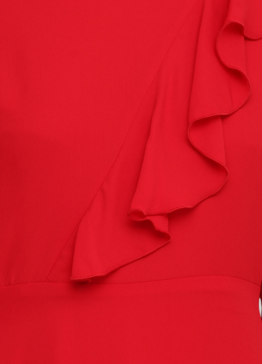 Красное кэжуал платье клеш By Very однотонное