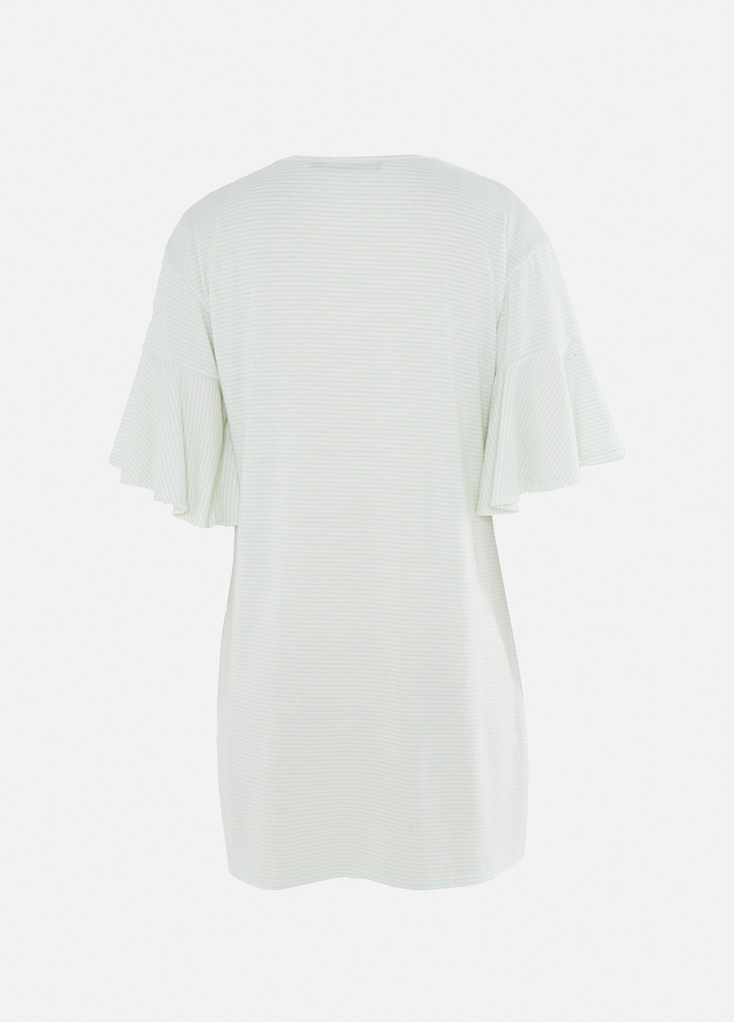 Білий кежуал сукня сукня-футболка Missguided в смужку