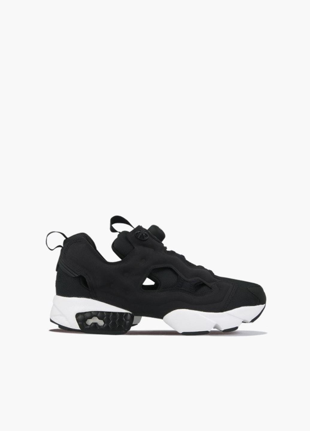 Кроссовки V65750 Reebok Instapump Fury чёрные демисезоны (317231449)