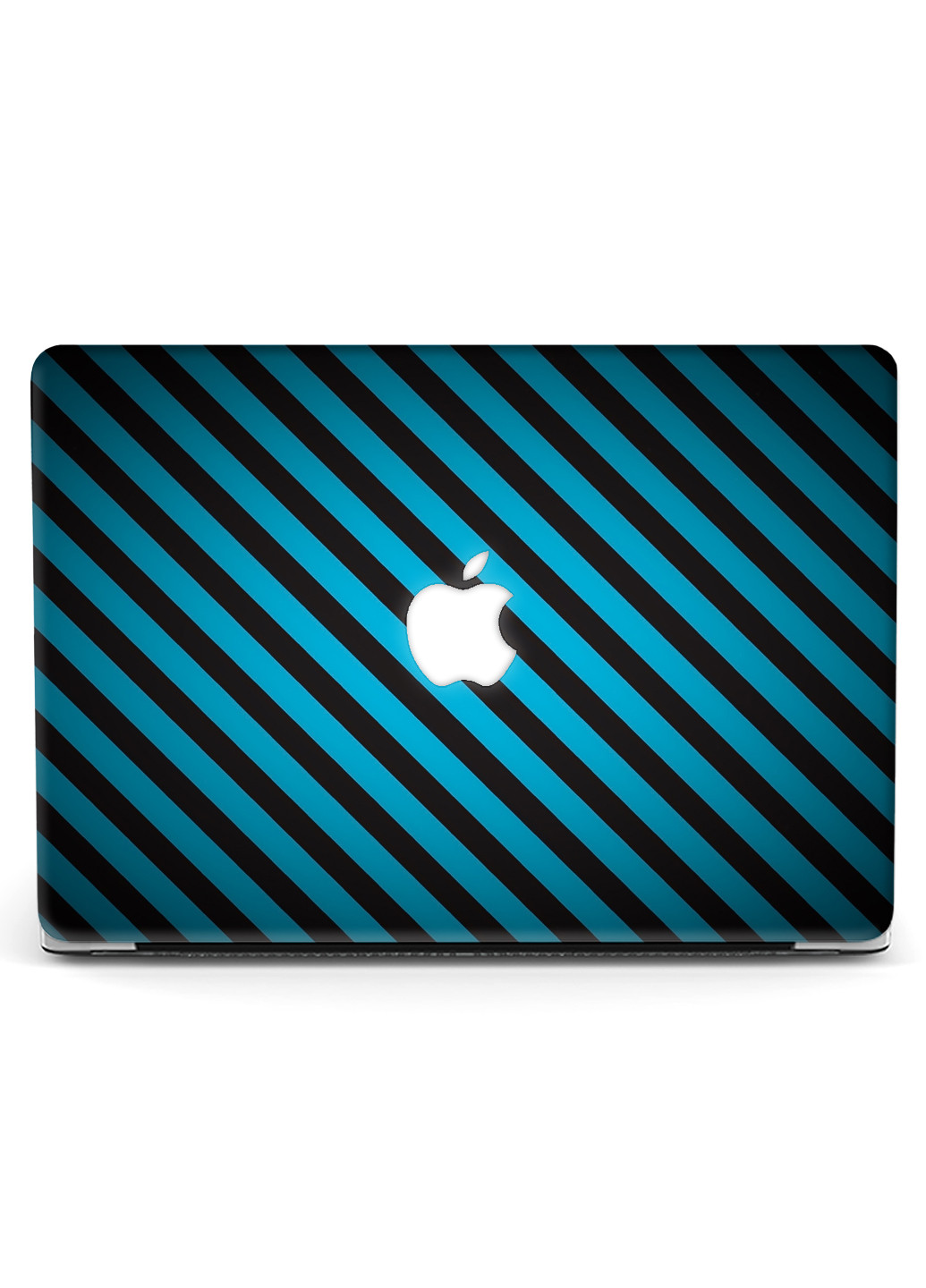 Чохол пластиковий для Apple MacBook Pro Retina 13 A1502 / А1425 Абстракція (Dark blue stripes abstract) (6352-2731) MobiPrint (219123918)