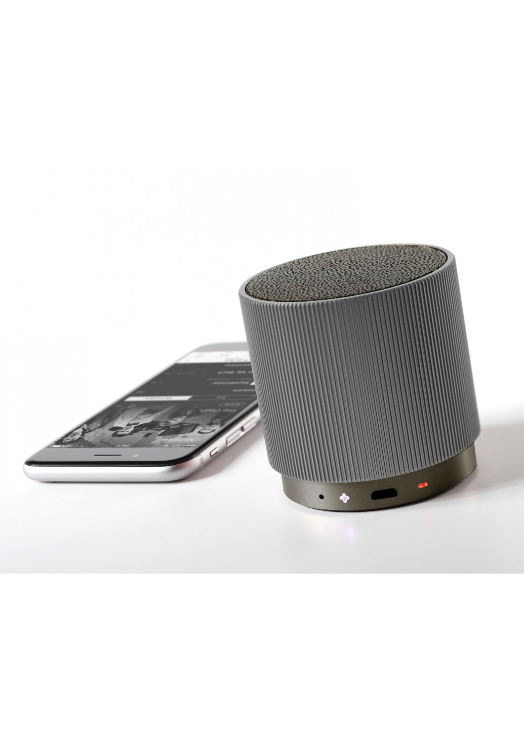 Портативний динамік Fine Speaker; сірий Lexon la98x6 (219327823)
