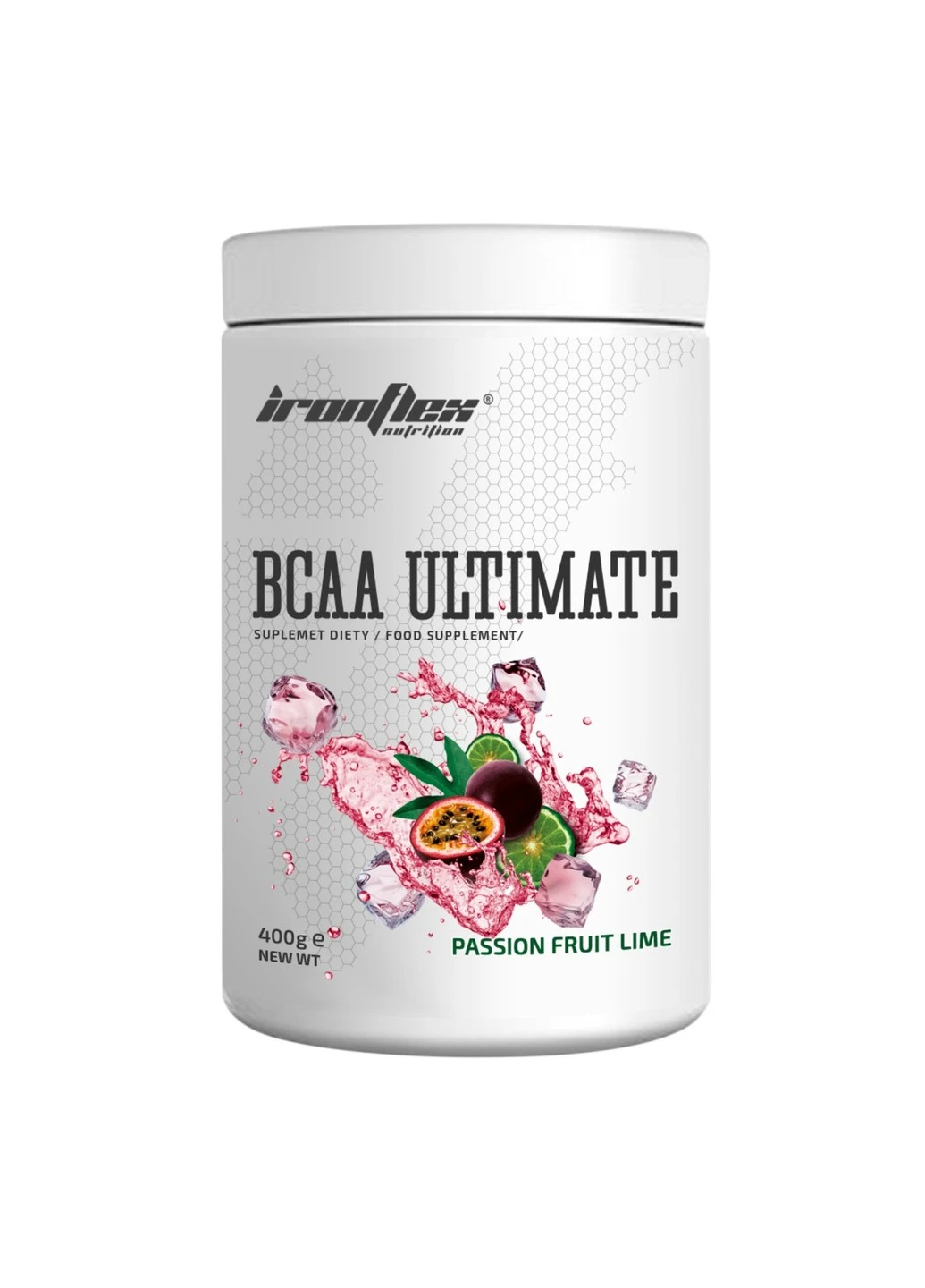 БЦАА BCAA Ultimate 400 грамм Клубника-малина Iron Flex (255363162)