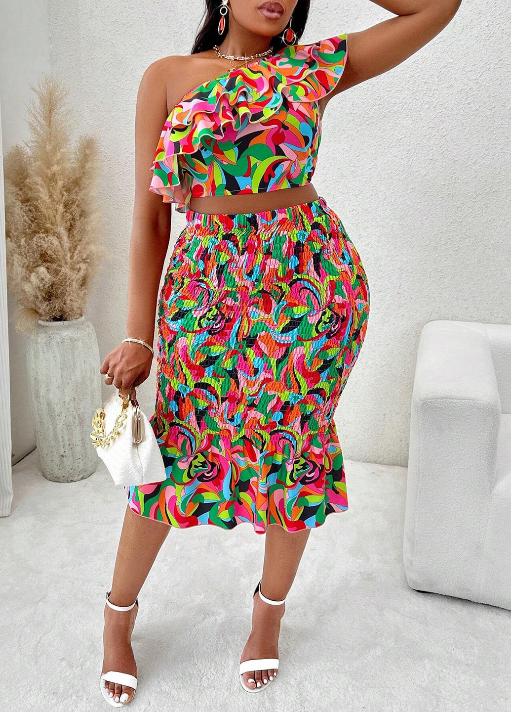 Костюм (топ, юбка) SHEIN (352575664)