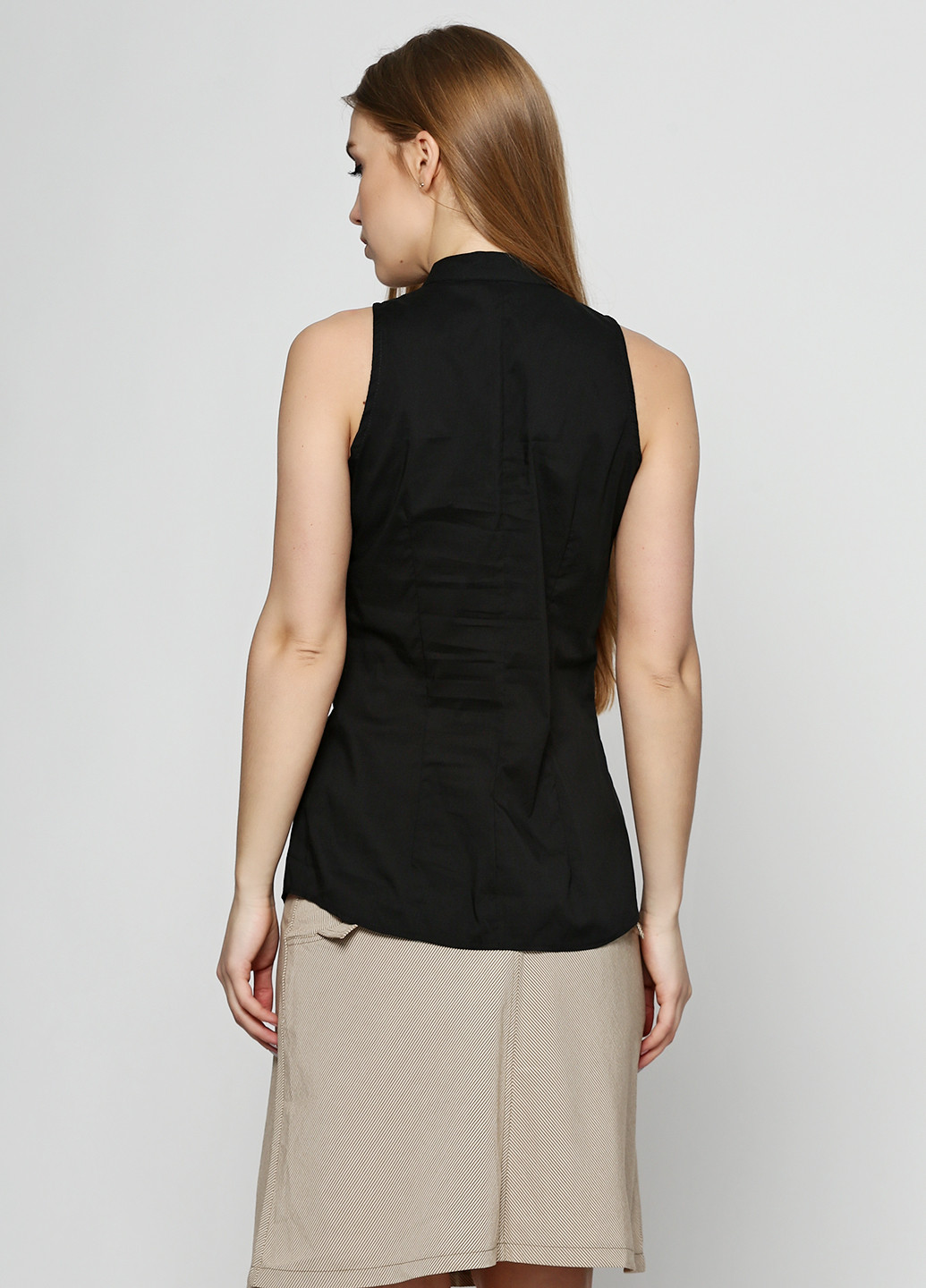Черная демисезонная блуза Vestis