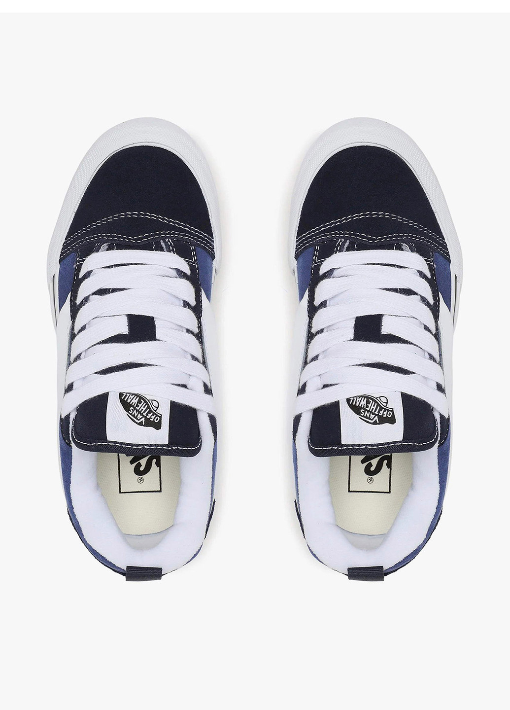 Темно-синие всесезонные кеды Vans KNU SKOOL