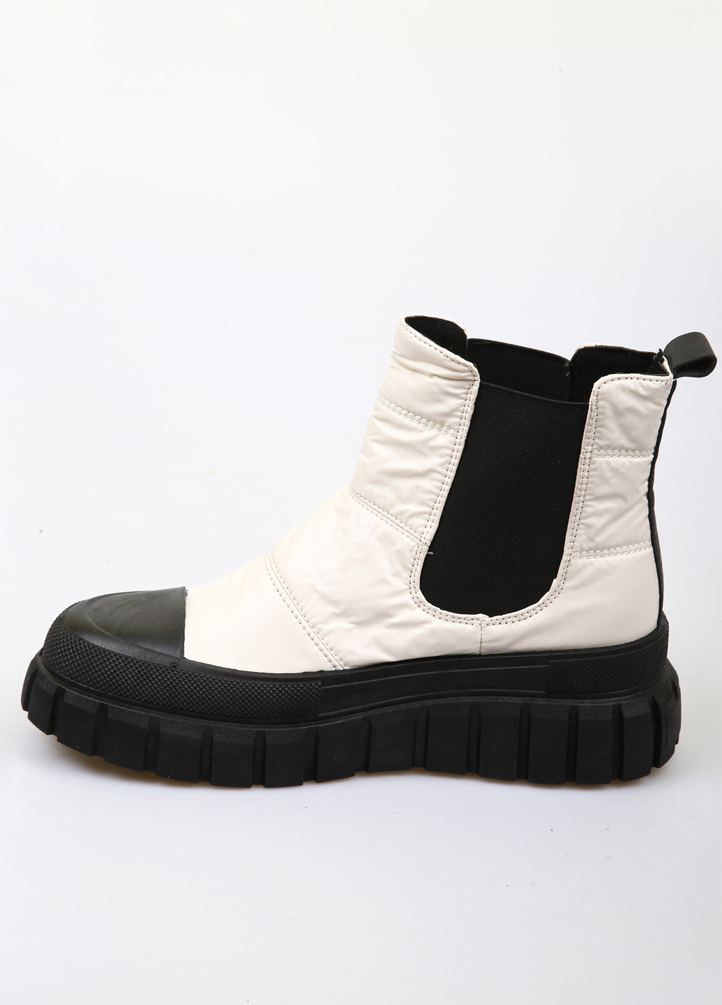 Осенние ботинки Панда без декора плащевка