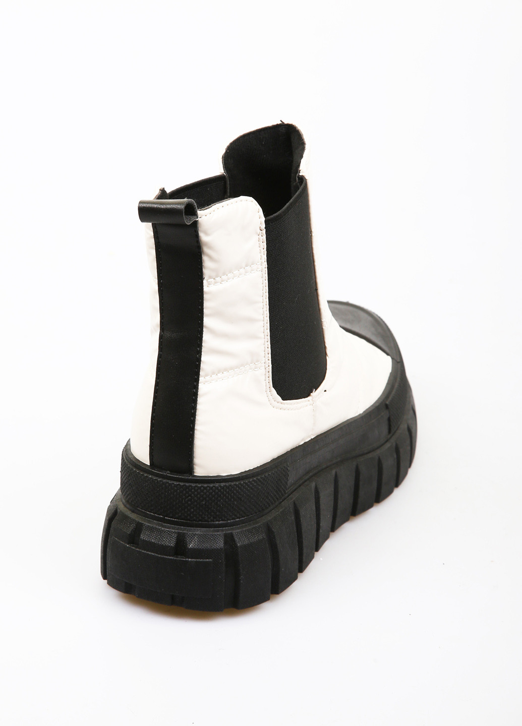 Осенние ботинки Панда без декора плащевка