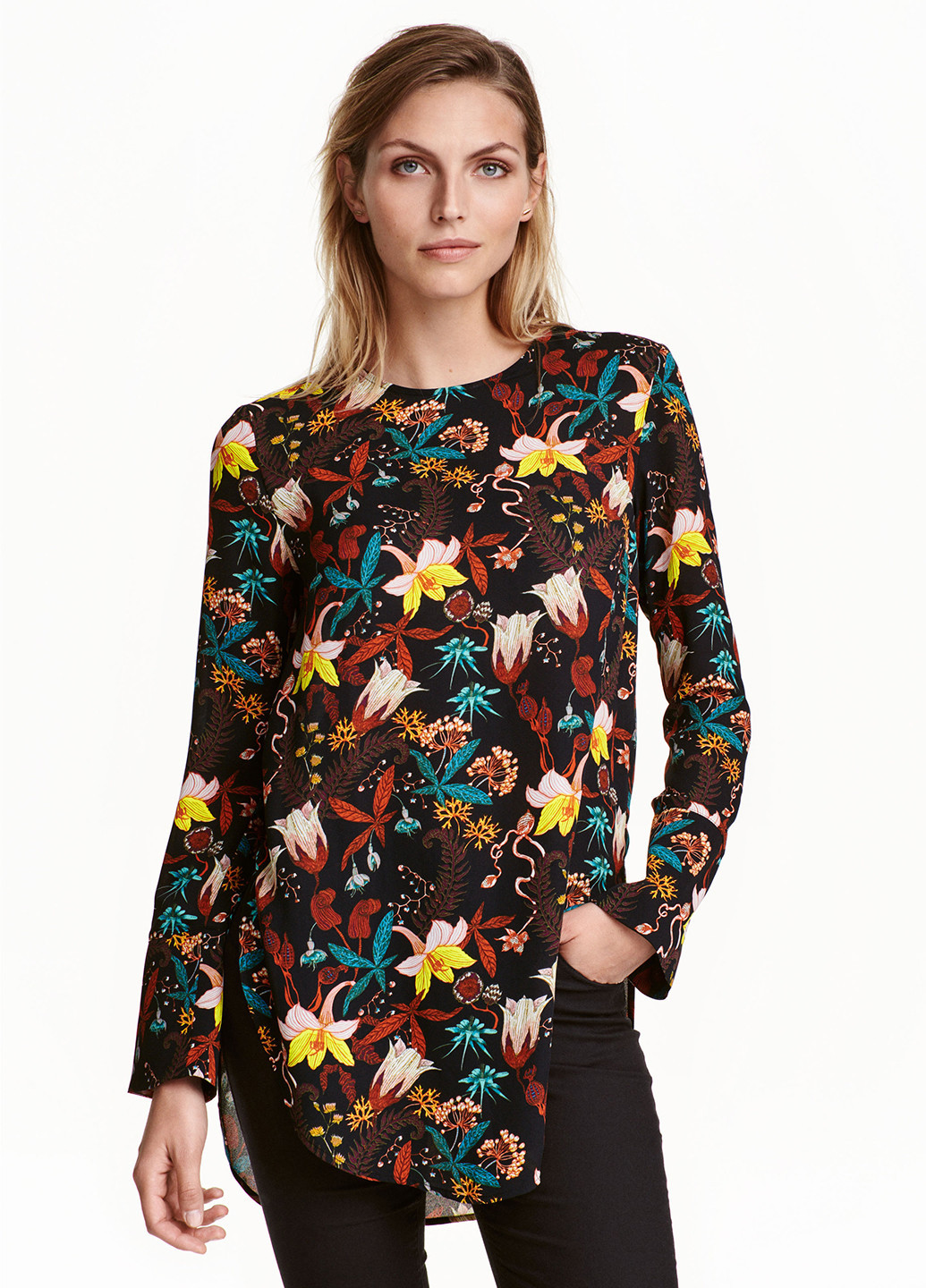 Чорна блуза H&M