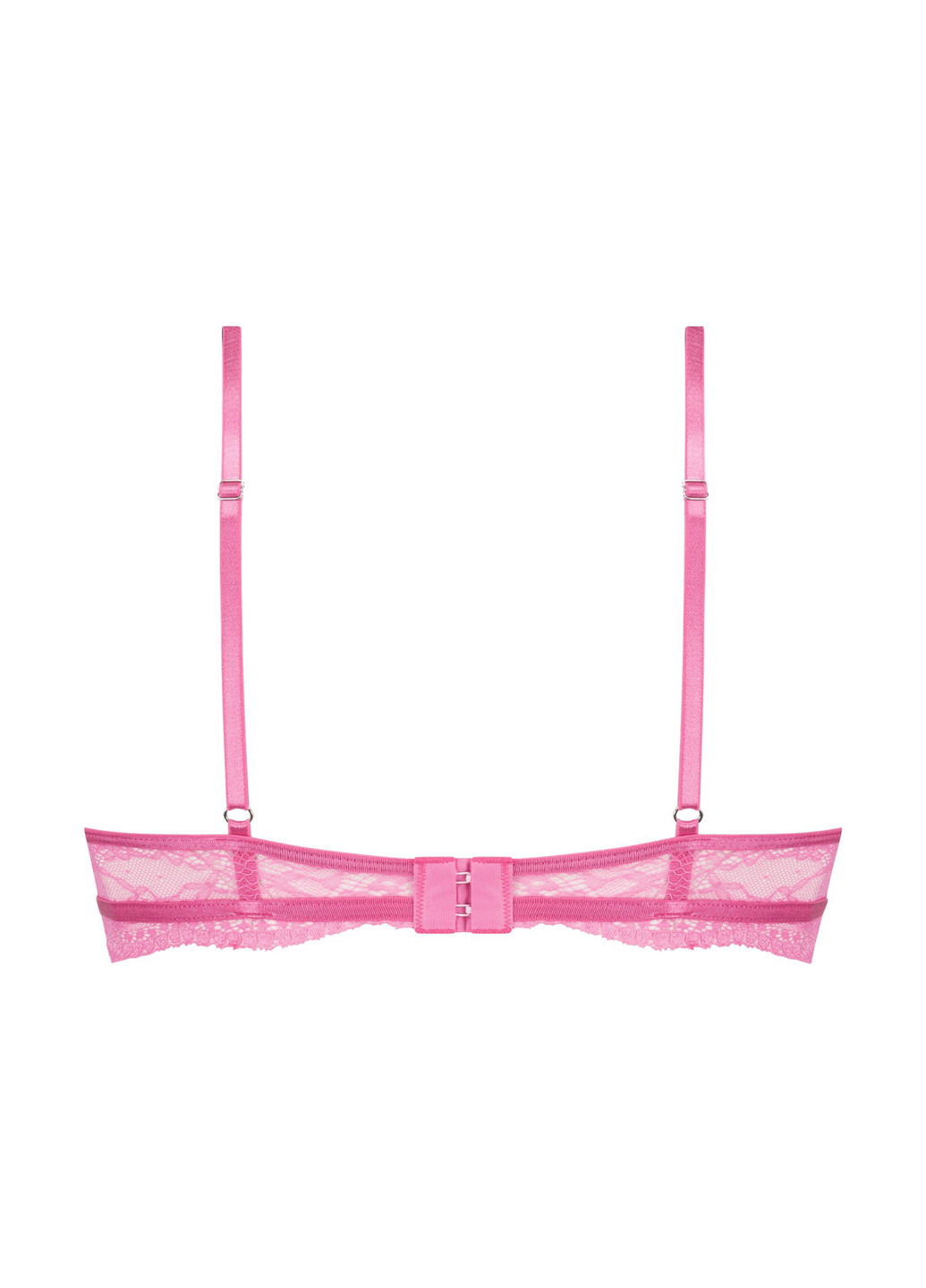 Розовый корбей бюстгальтер Hunkemoller с косточками полиамид, кружево