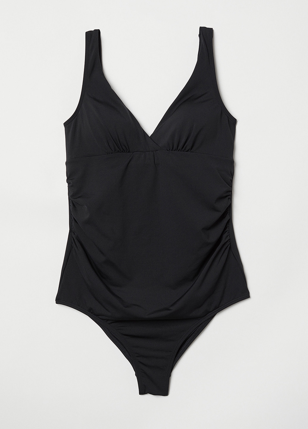 Чорний літній купальник для вагітних суцільний H&M
