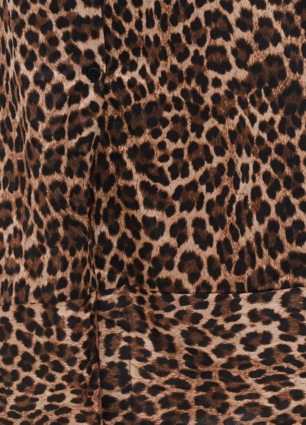 Коричневое кэжуал платье рубашка Boohoo леопардовый