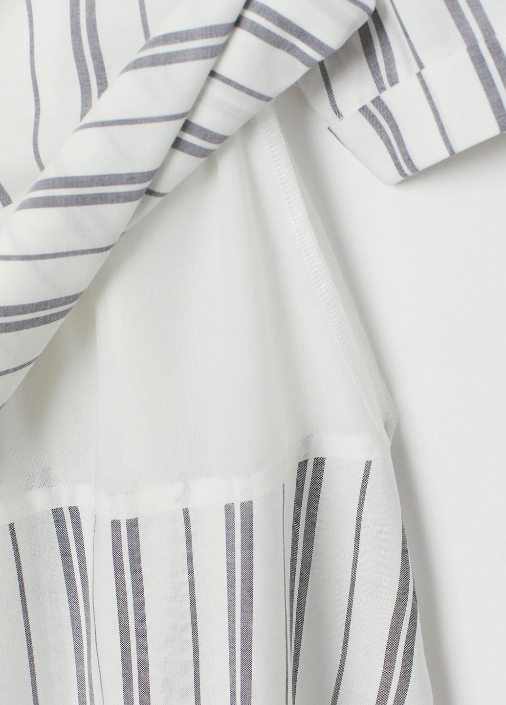 Біла блуза для годуючих мам H&M