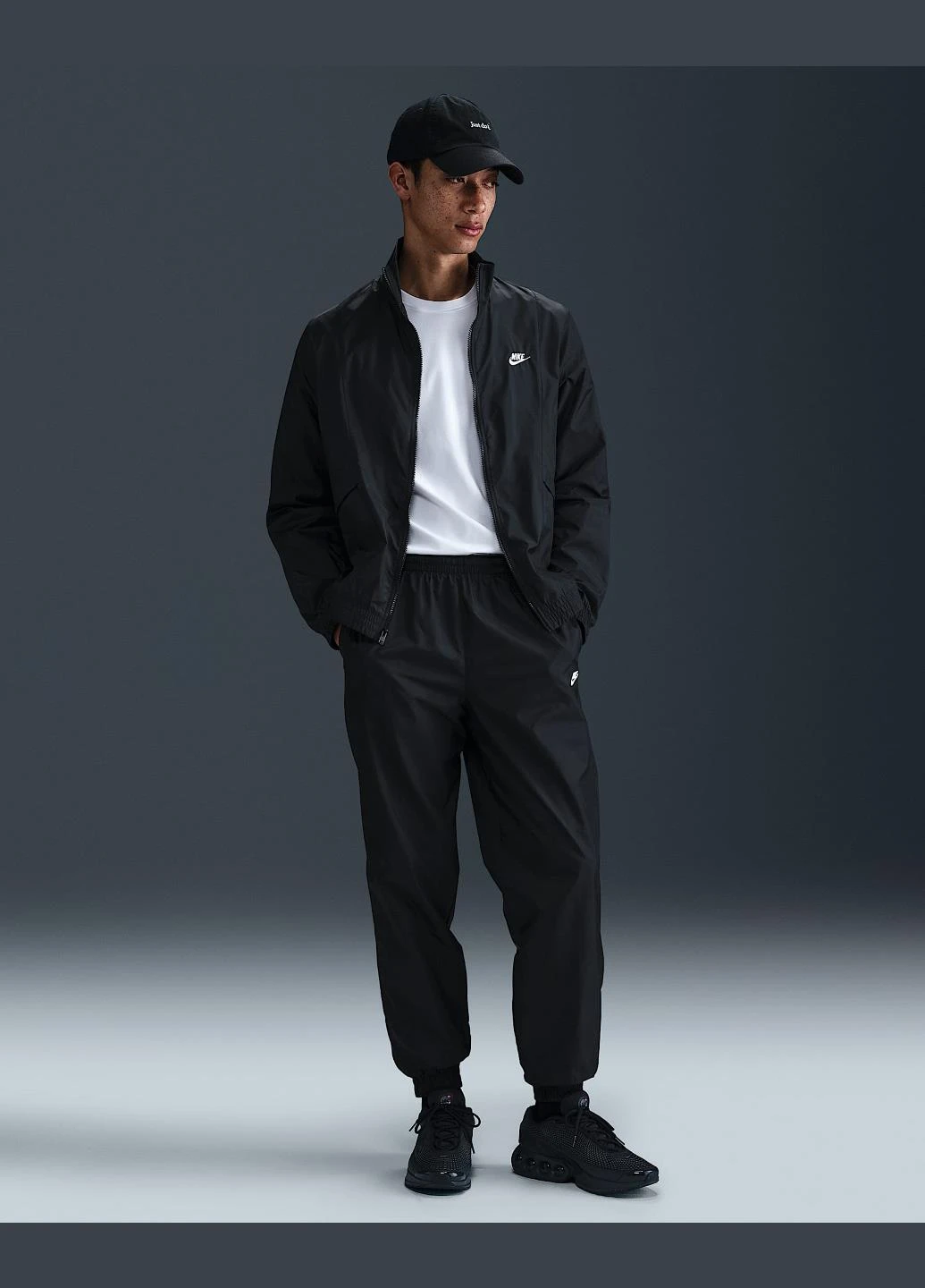 Костюм (олимпийка, брюки) HJ1985-011 Nike M NK CLUB WVN TRK SUIT (342717971)