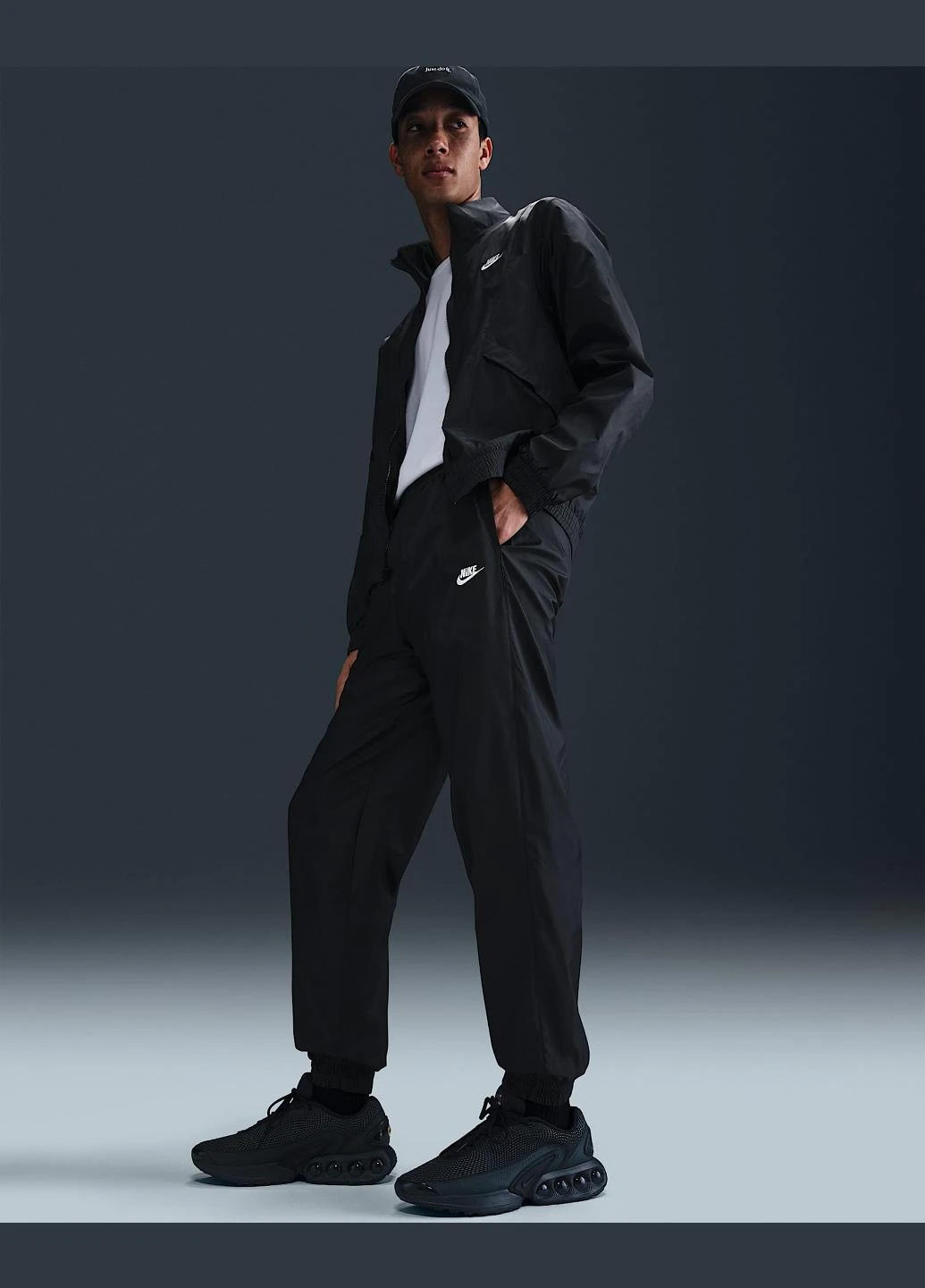 Костюм (олимпийка, брюки) HJ1985-011 Nike M NK CLUB WVN TRK SUIT (342717971)