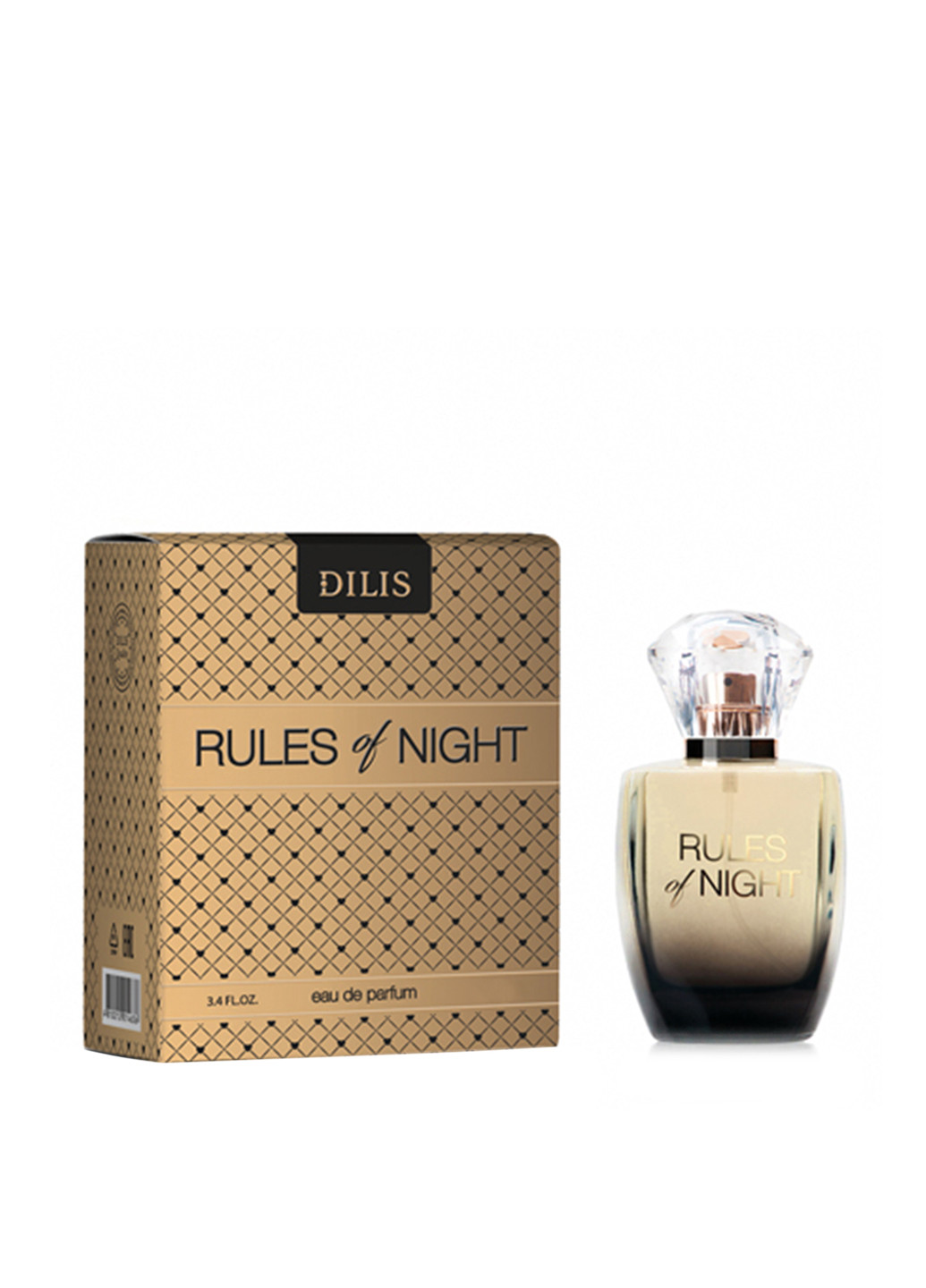 Парфюмированная вода Rules of Night,100 мл Dilis Parfum (184345671)