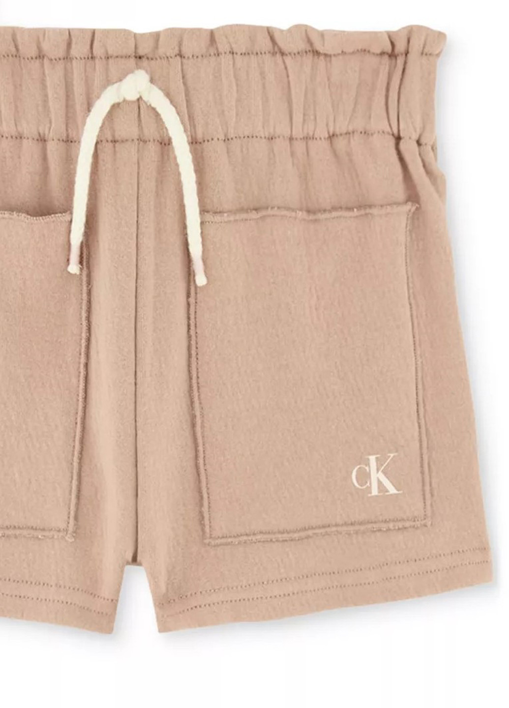 Коричневый летний костюм (футболка, шорты) Calvin Klein