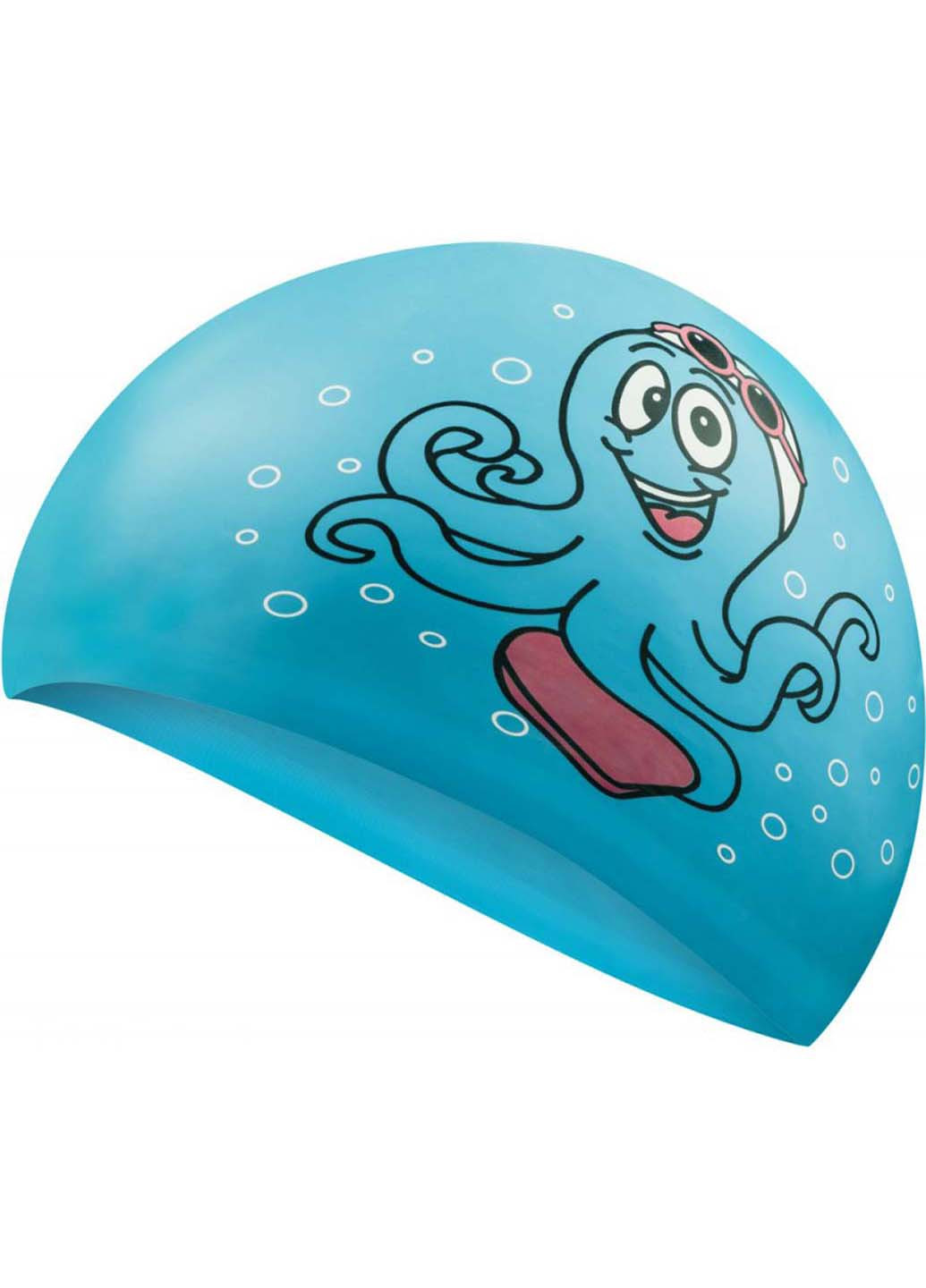 Шапочка для плавания детская Kiddie Octopus Onesize Aqua Speed (253919480)