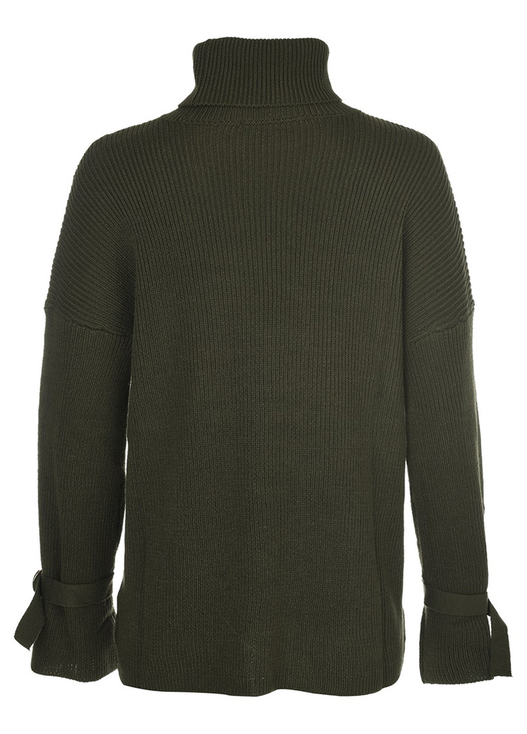 Оливковый (хаки) демисезонный свитер LOVE REPUBLIC