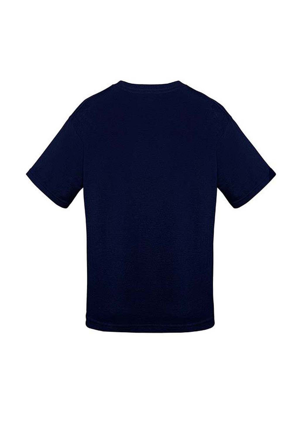 Темно-синяя демисезонная футболка Fruit of the Loom D0610150AZ164