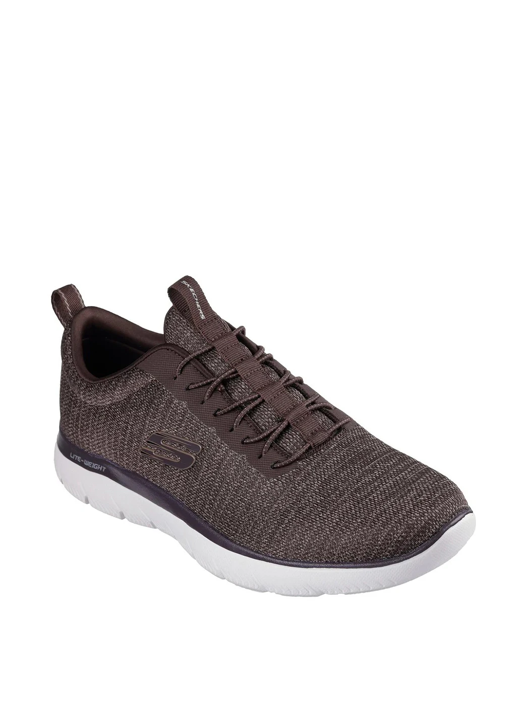 Коричневые демисезонные кроссовки Skechers