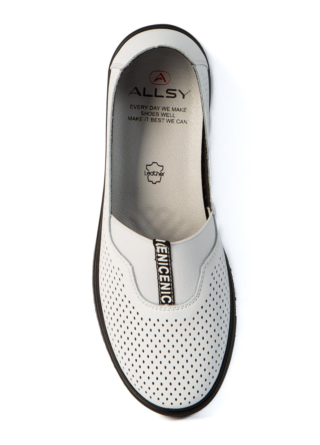 Комбинированные мокасины Lonza с перфорацией