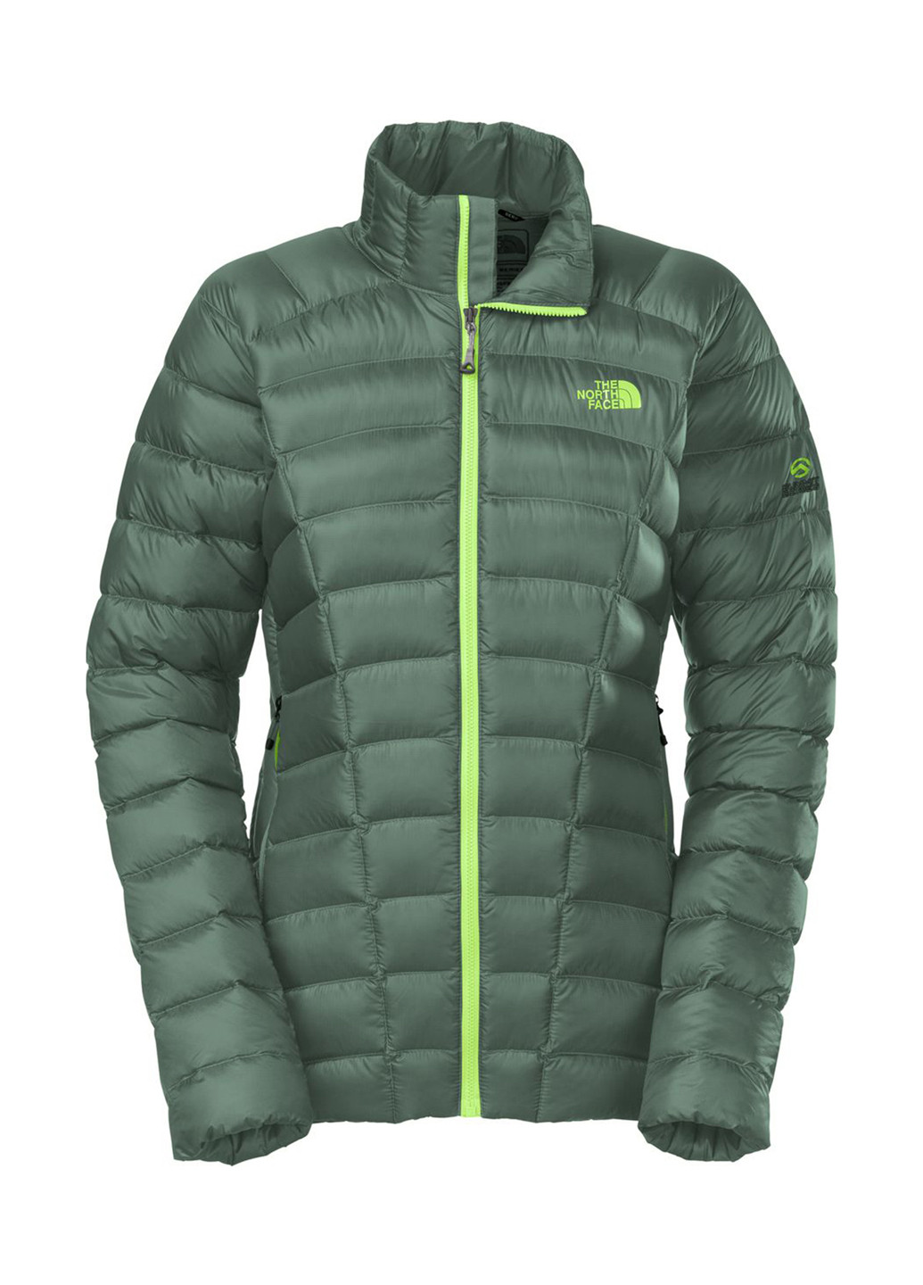 Темно-зеленая демисезонная куртка The North Face