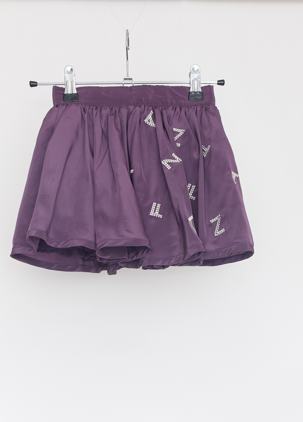 Фиолетовая кэжуал однотонная юбка Naf Naf