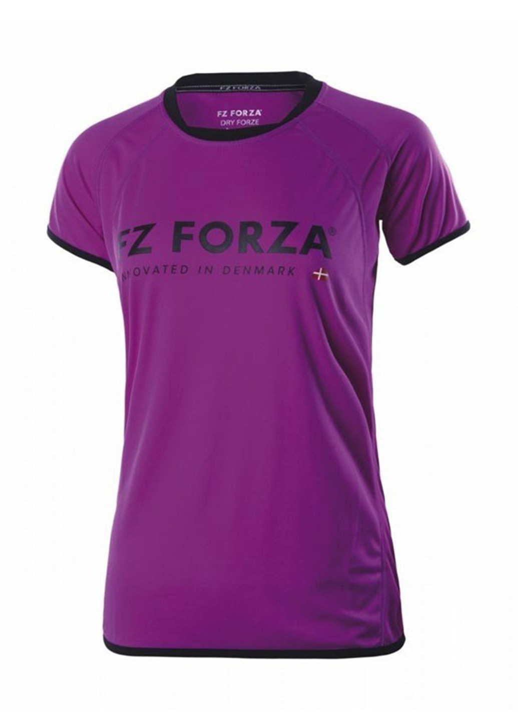 Пурпурная летняя футболка с коротким рукавом FZ Forza