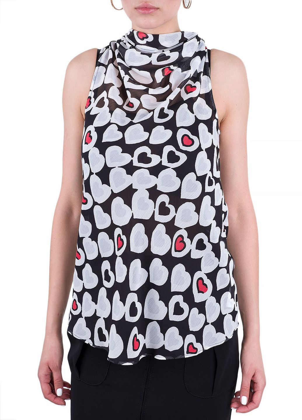 Комбінована блуза Emporio Armani