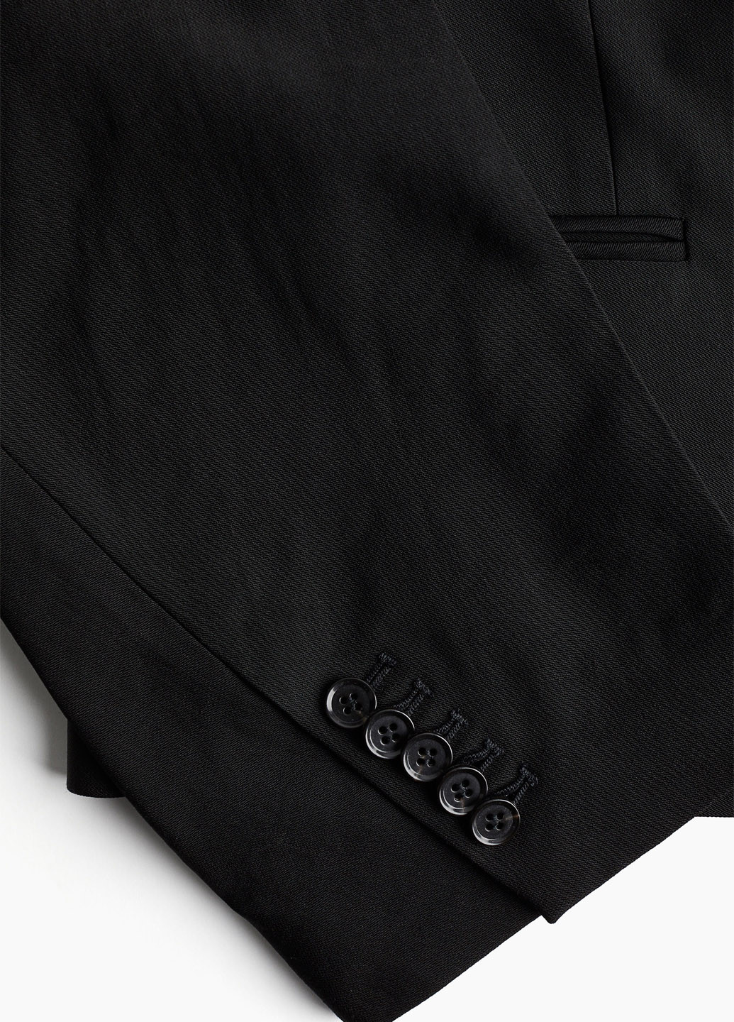 Черный женский жакет H&M однотонный - демисезонный