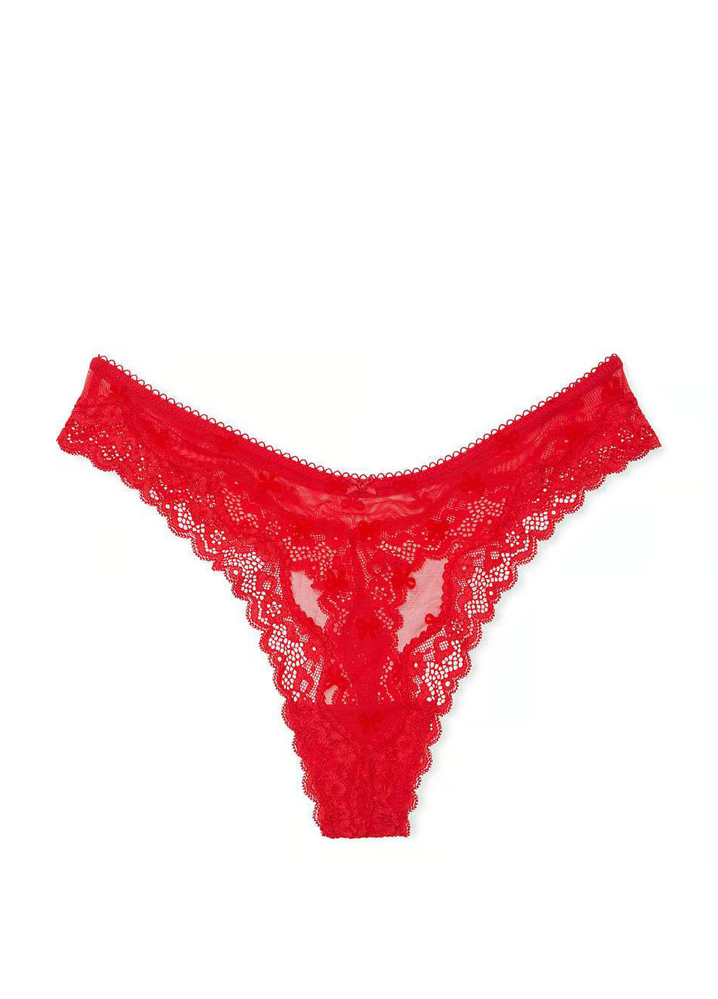 Красный демисезонный комплект (бюстгальтер, трусики) Victoria's Secret