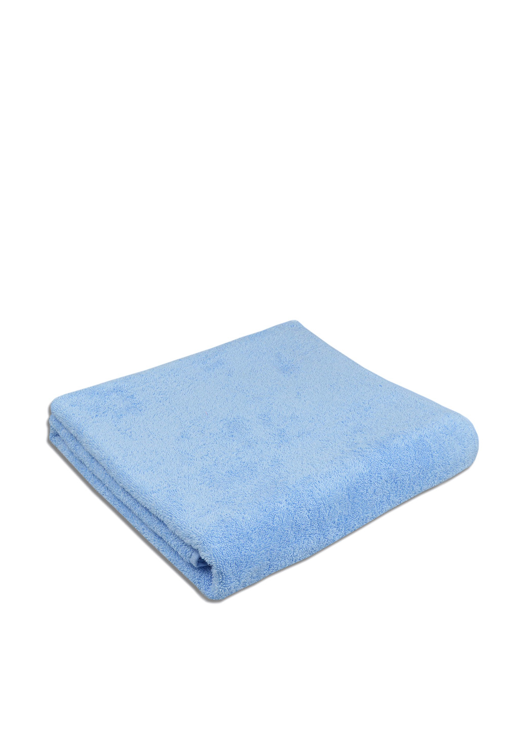 No Brand полотенце, 100х150 см однотонный голубой производство - Азербайджан