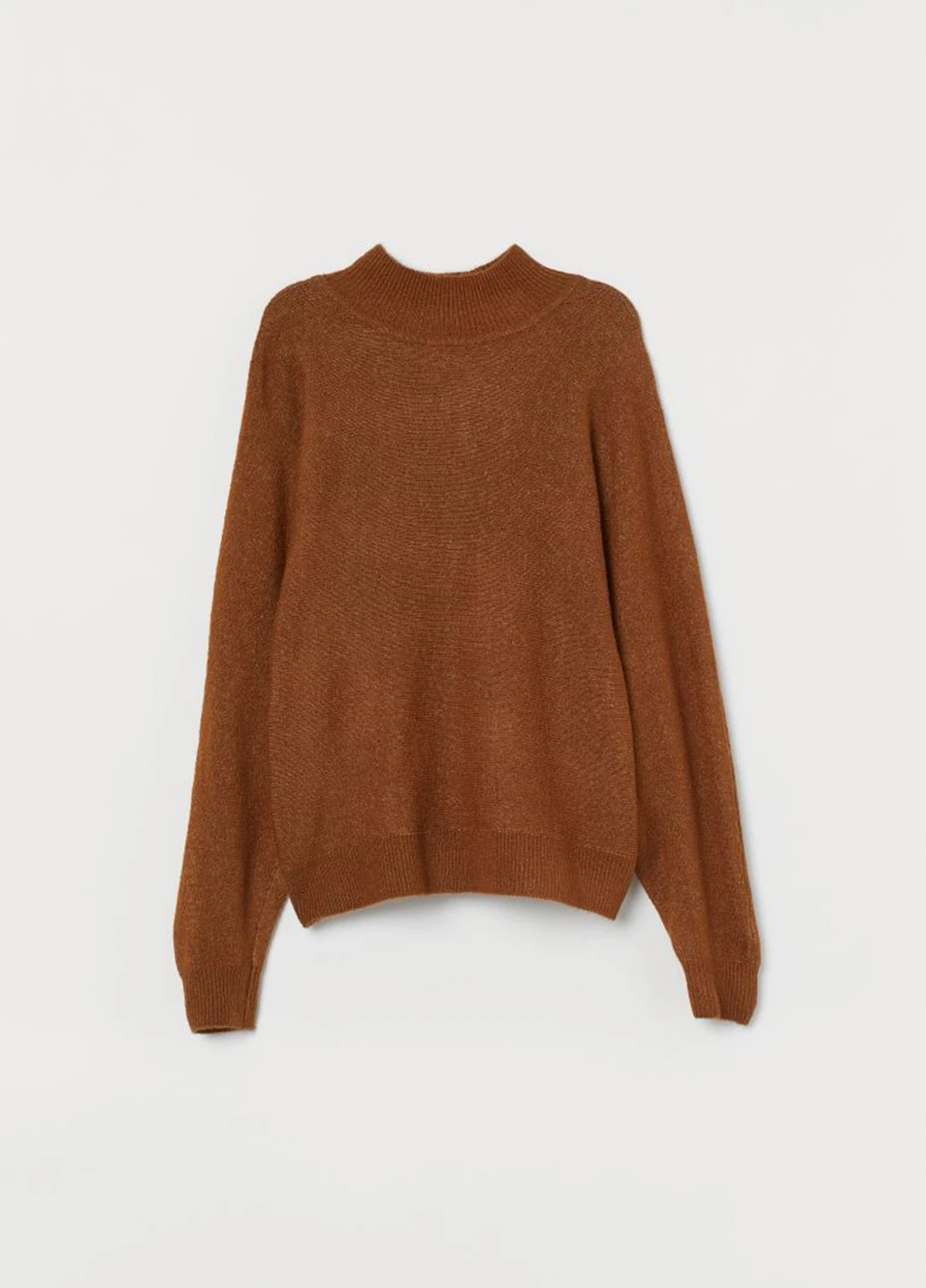 Коричневый демисезонный свитер H&M