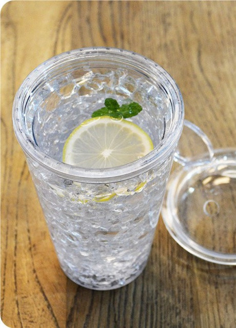 Охлаждающий стакан с трубочкой Mickey Mouse, белый More (253840370)