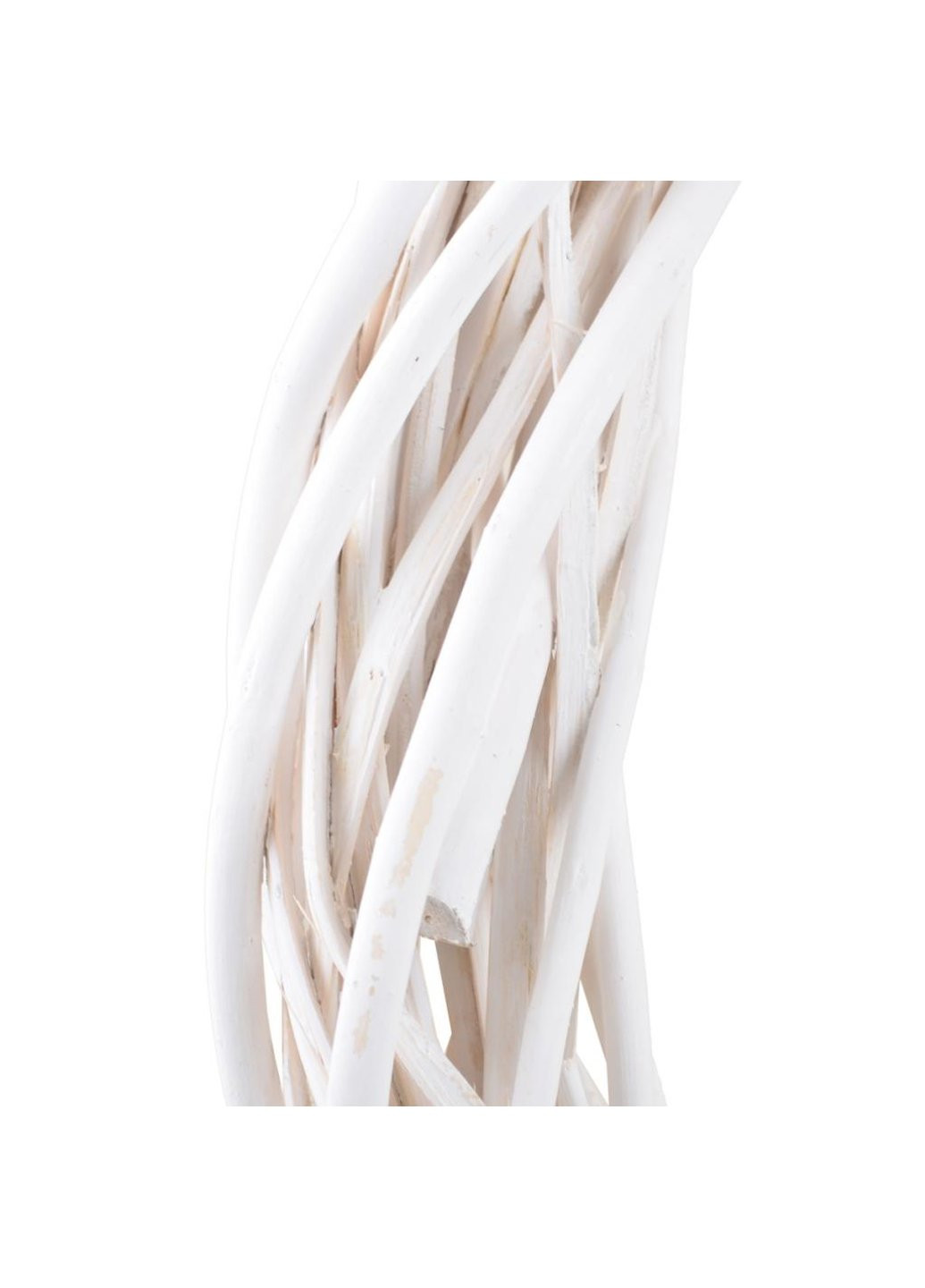 Украшение декоративное Венок ротанговый белый, d-60см (973450) YES! Fun (254593247)