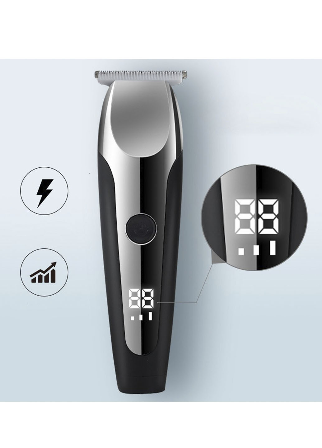 Акумуляторна машинка для стрижки V-059 5 Вт знімні насадки 4 шт VGR (253103274)