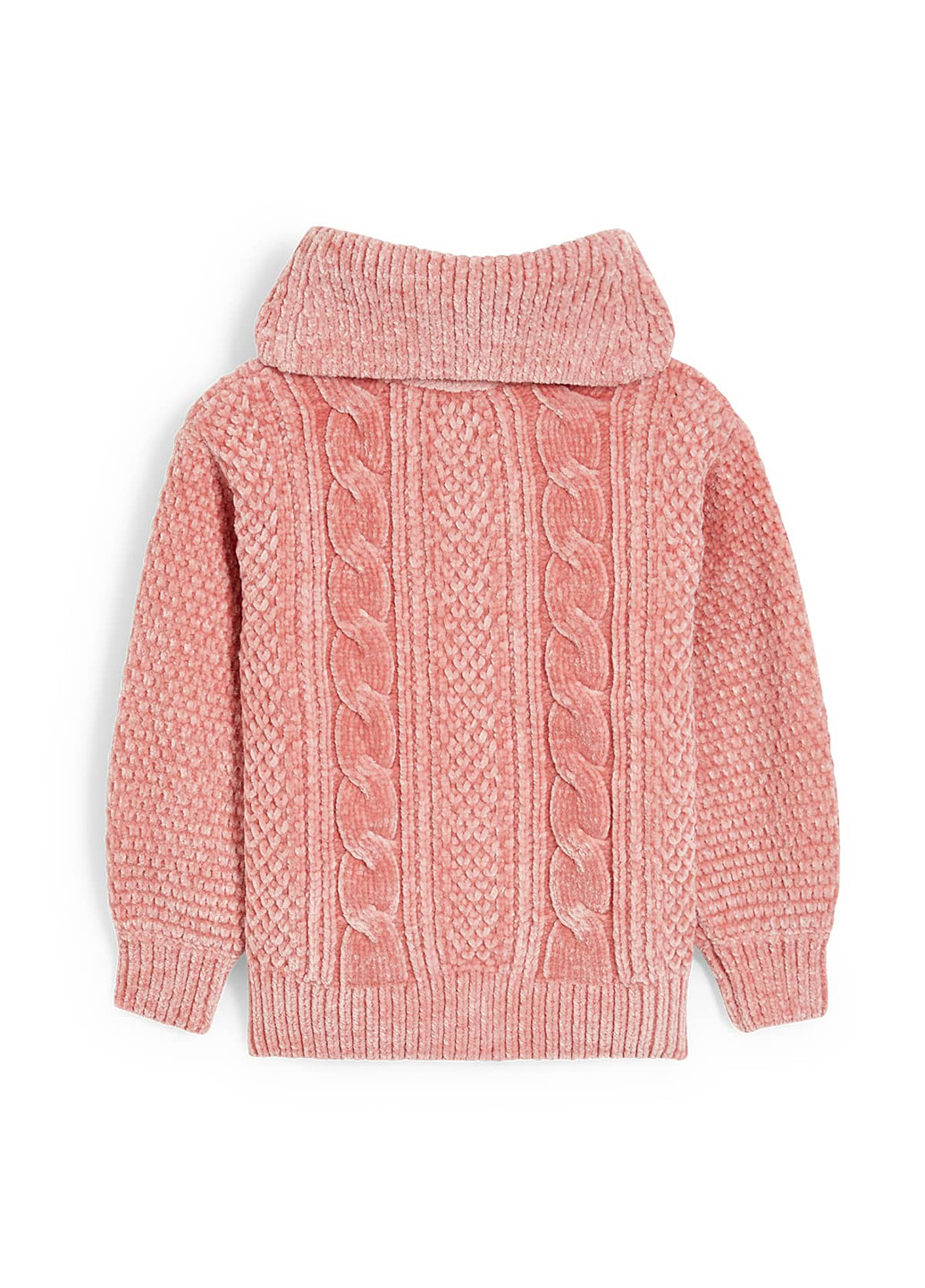 Розовый зимний свитер C&A