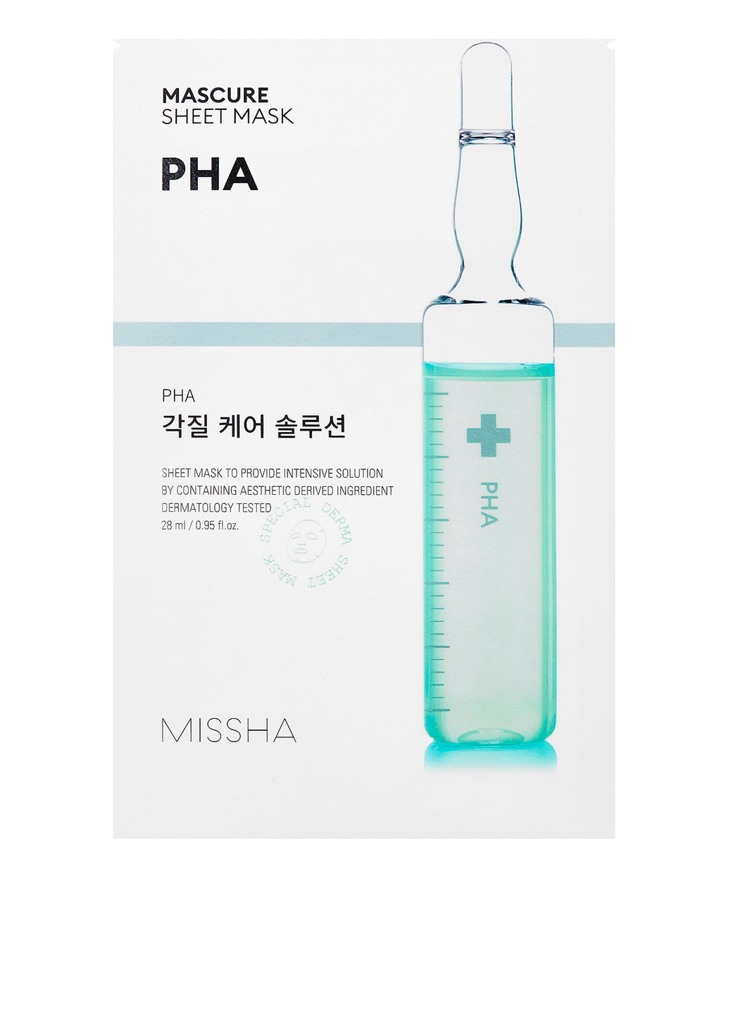 Пілінг-маска для обличчя тканинна PHA (1 шт.) MISSHA (182427937)