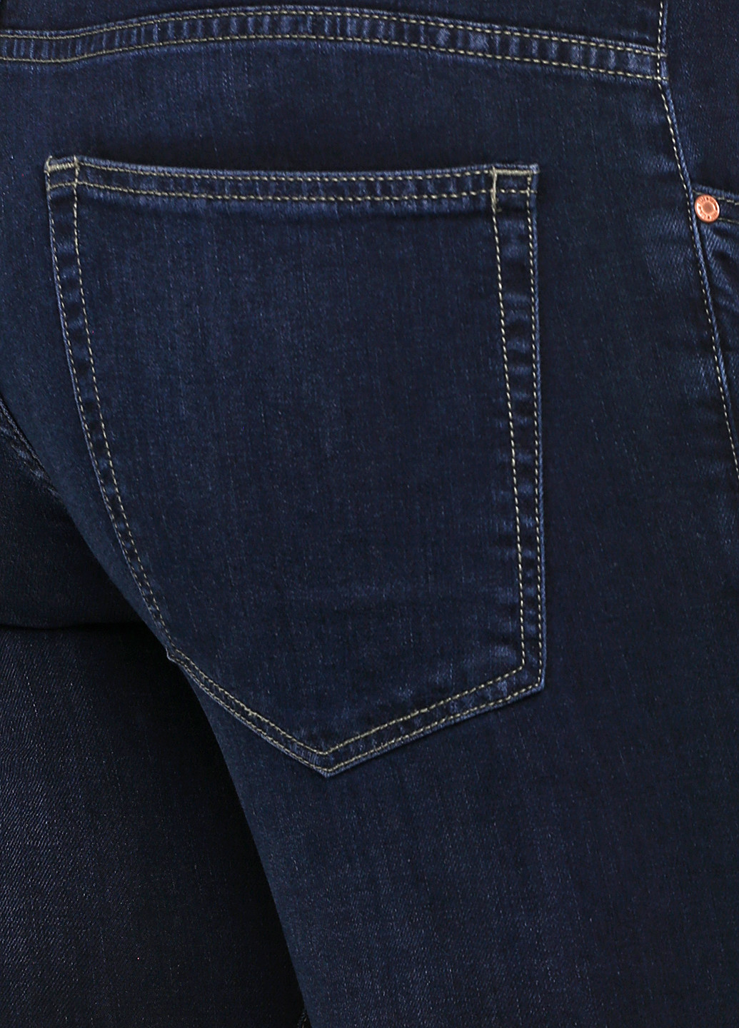Темно-синие демисезонные прямые джинсы Colours