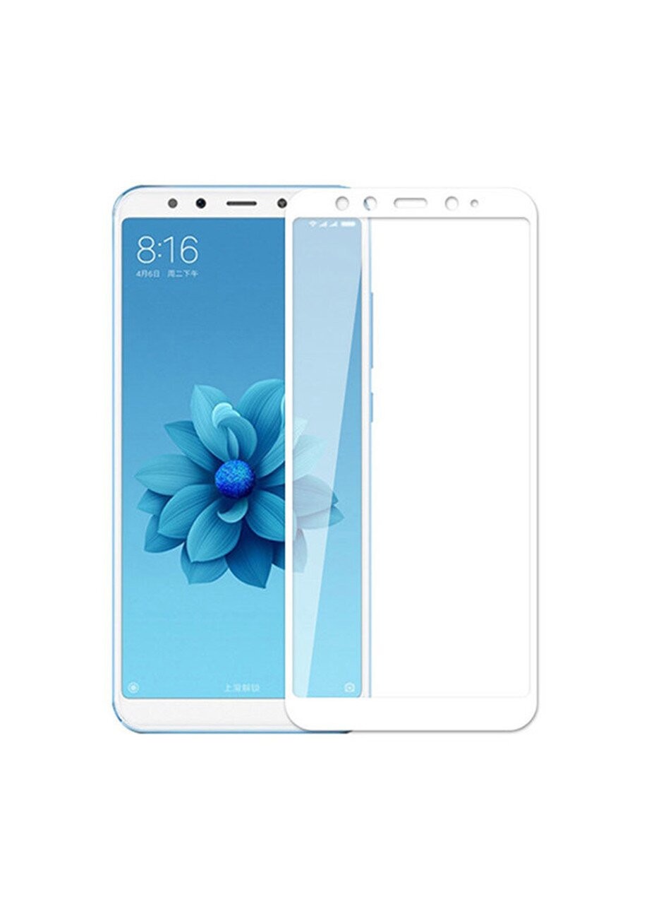 Защитное стекло с полной проклейкой для Xiaomi Mi 8 Pro White CAA (242228829)