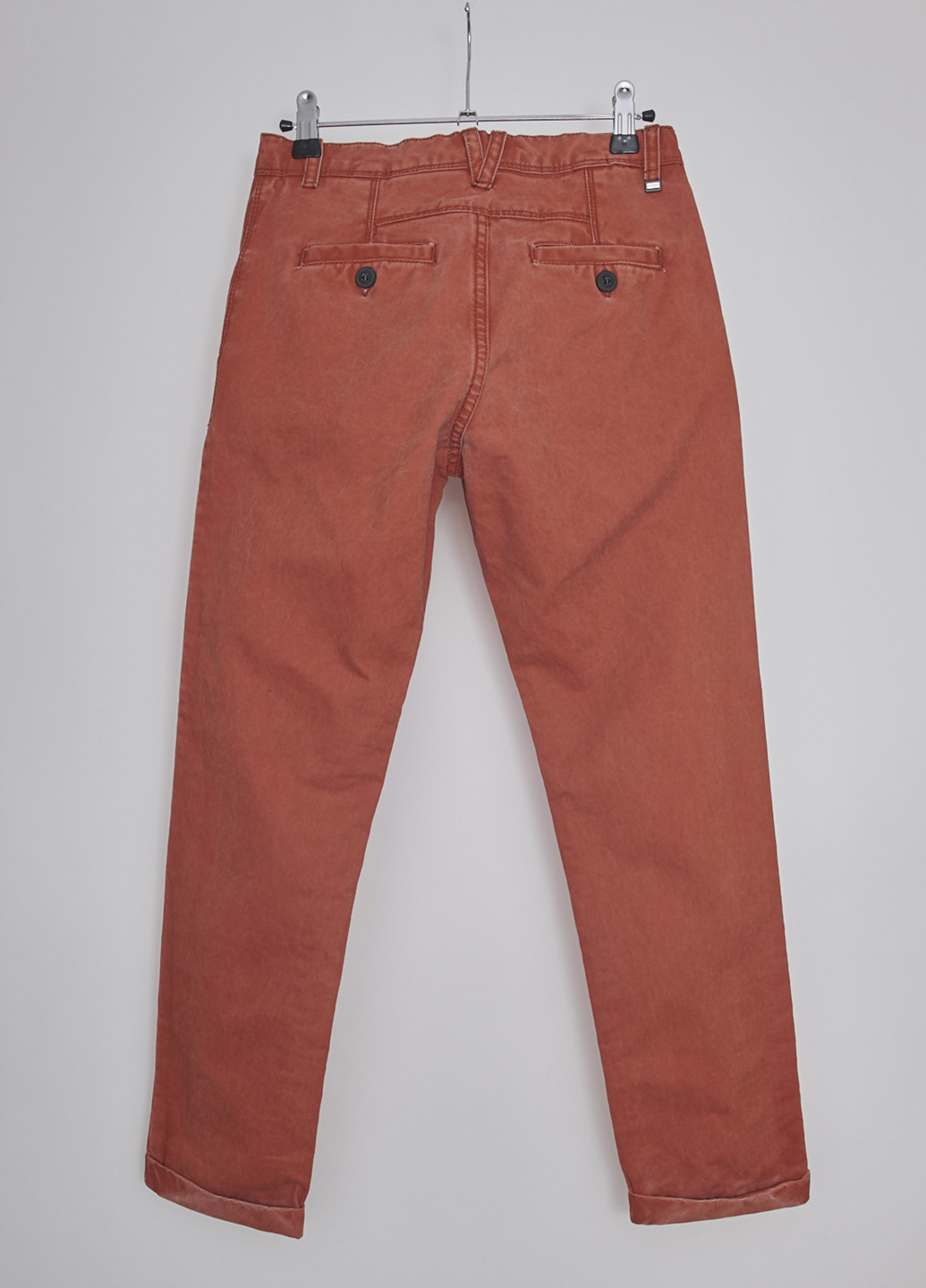 Кирпичные демисезонные со средней талией джинсы Antony Morato
