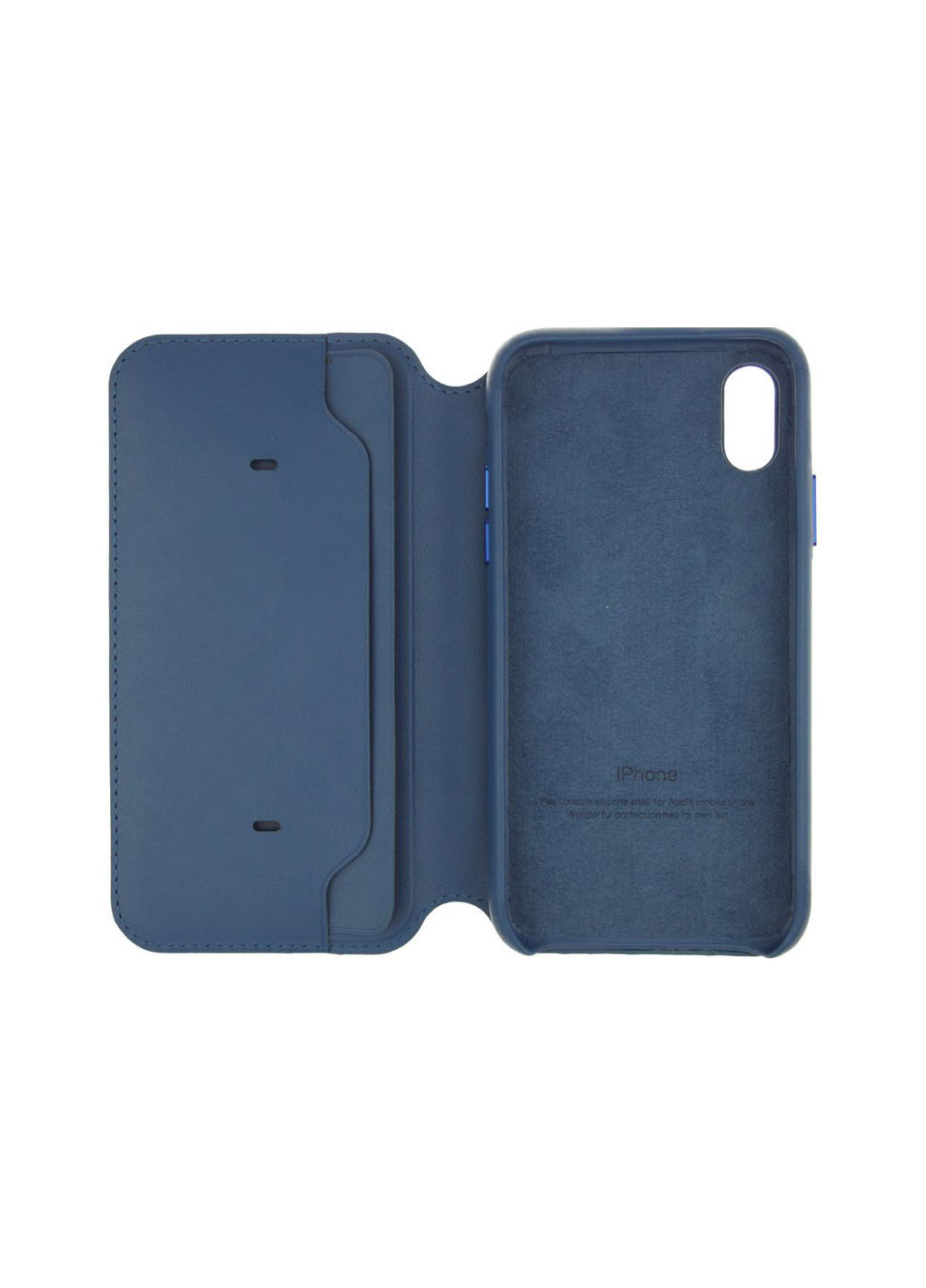 Чохол Book Cover Case iPhone X Sea Blue Apple (231520781)