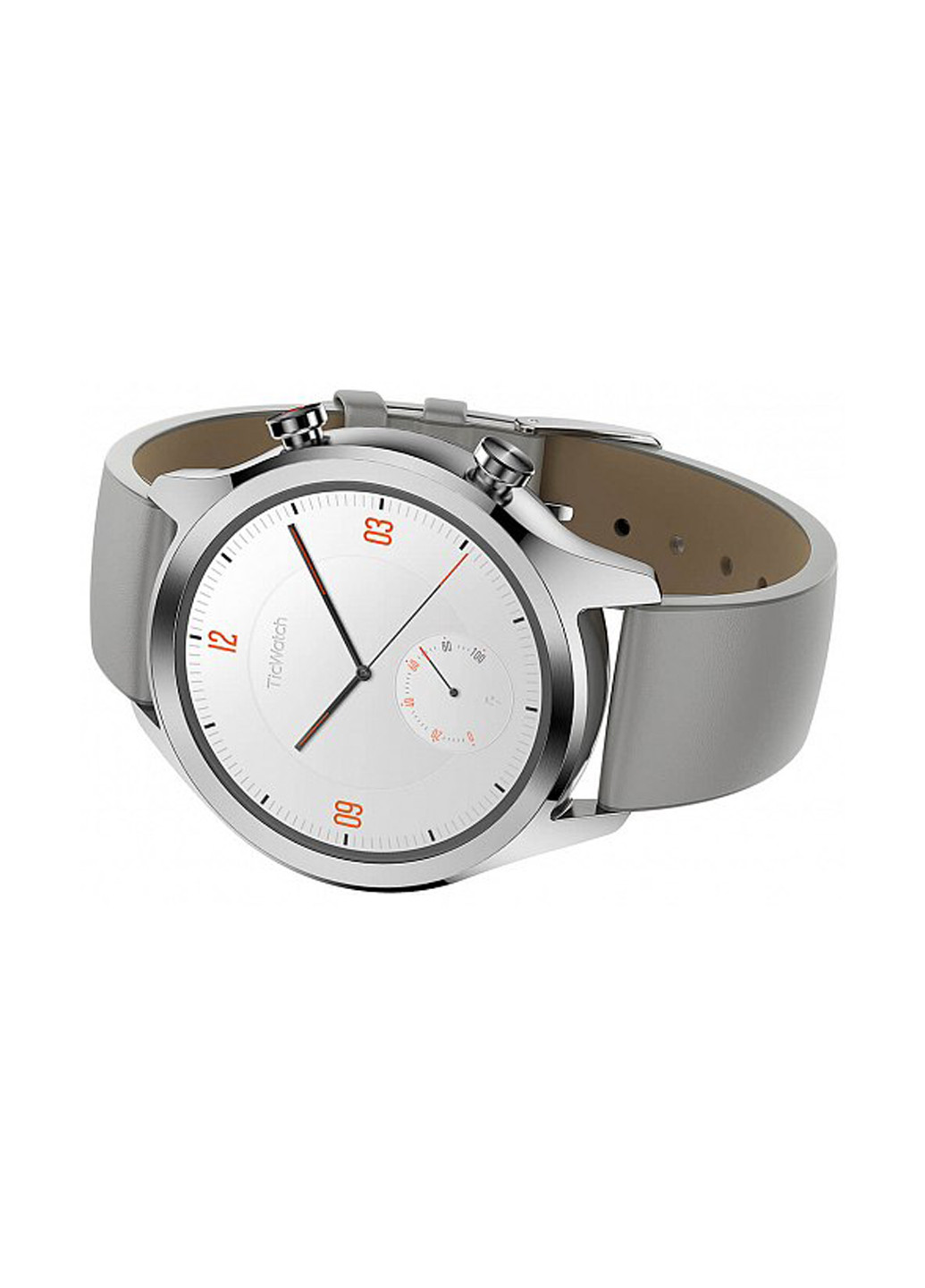 Смарт-часы MOBVOI ticwatch c2 wg12036 platinum silver (p1023000500a) (144071614)