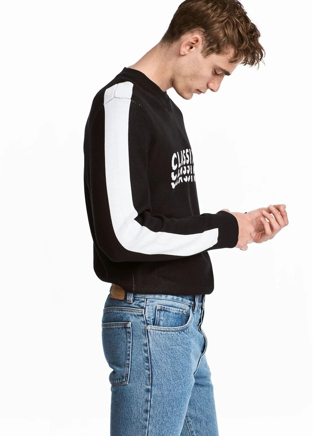 Черный демисезонный джемпер джемпер H&M