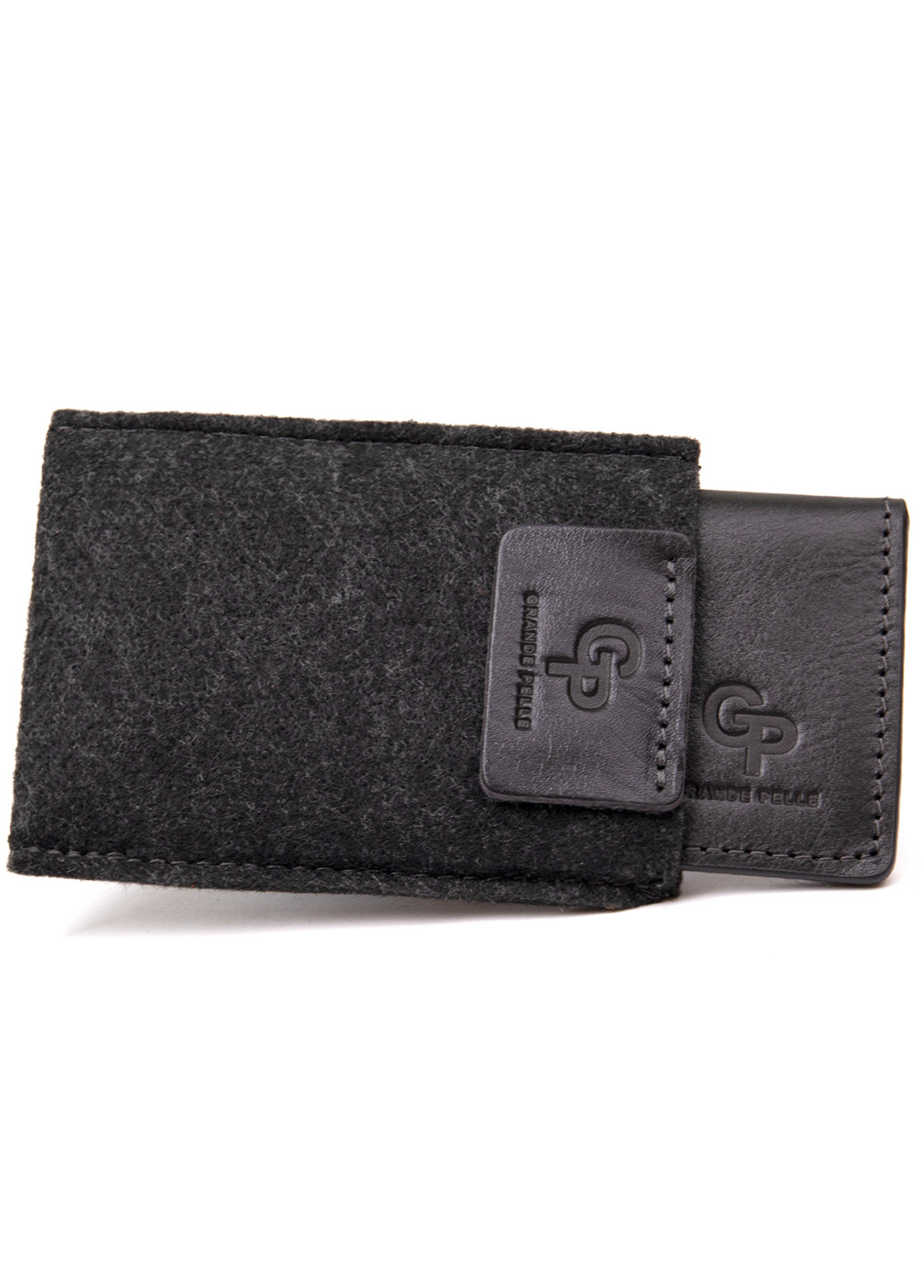 Шкіряна обкладинка для документів 10х7х0,5 см Grande Pelle (252414478)