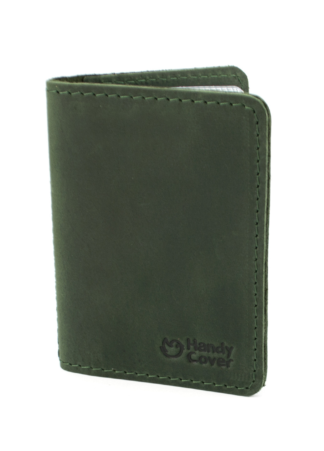 Женский подарочный набор №44 зеленый (кошелек, 2 обложки, ключница) в коробке HandyCover (206521421)