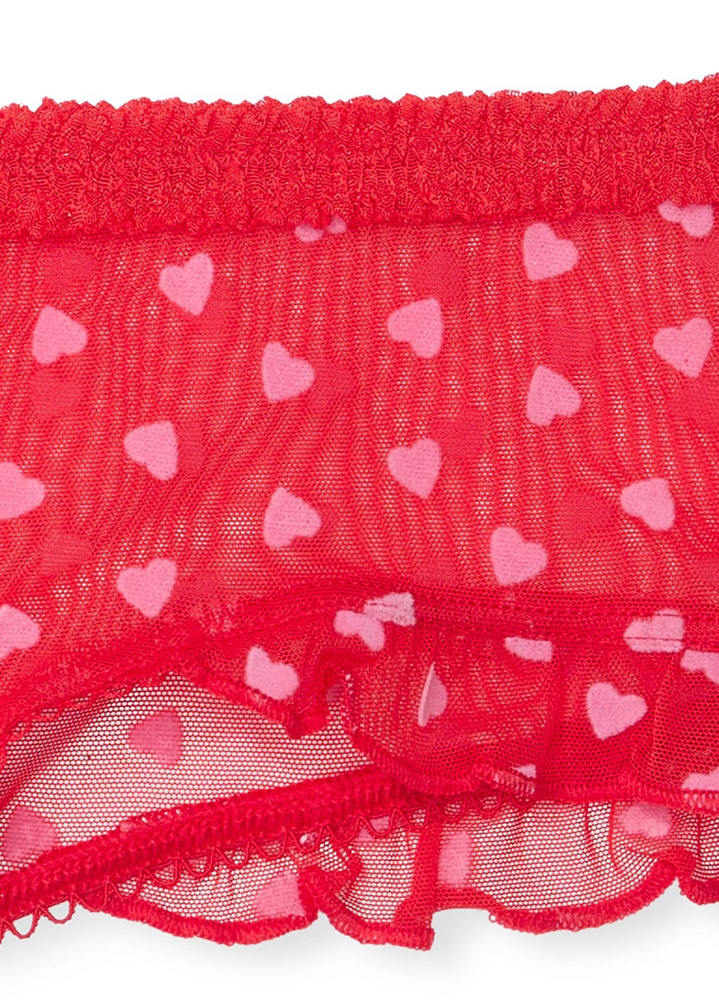 Красный демисезонный комплект (бюстгальтер, трусики) Victoria's Secret