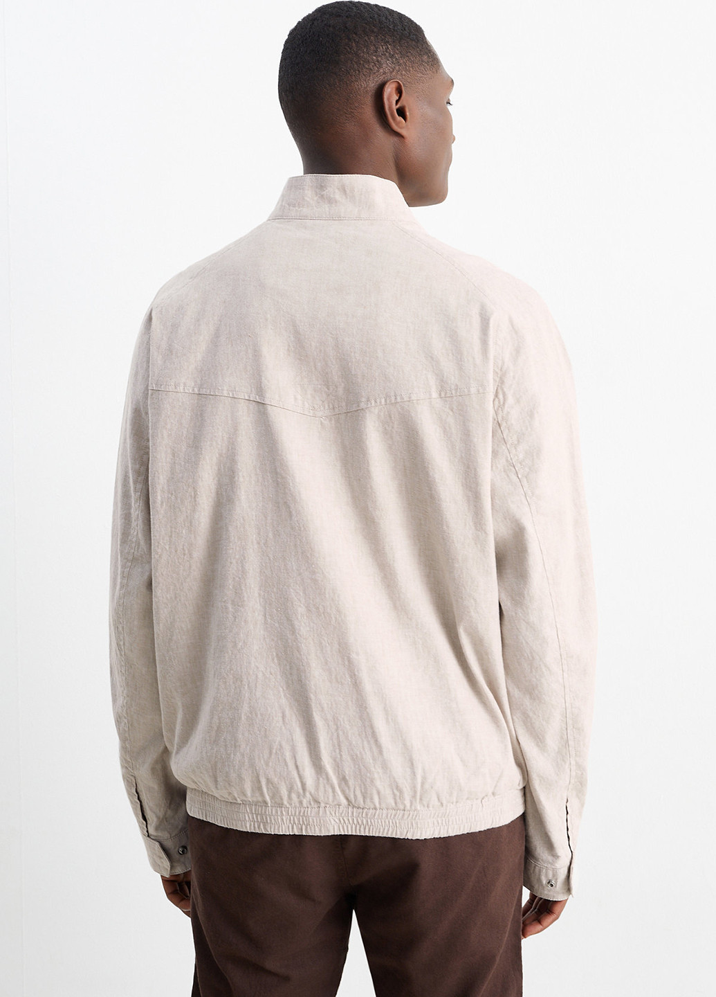 Бежевая демисезонная куртка C&A