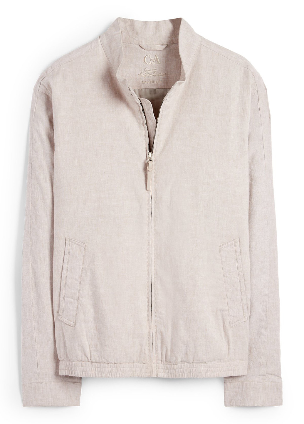 Бежевая демисезонная куртка C&A