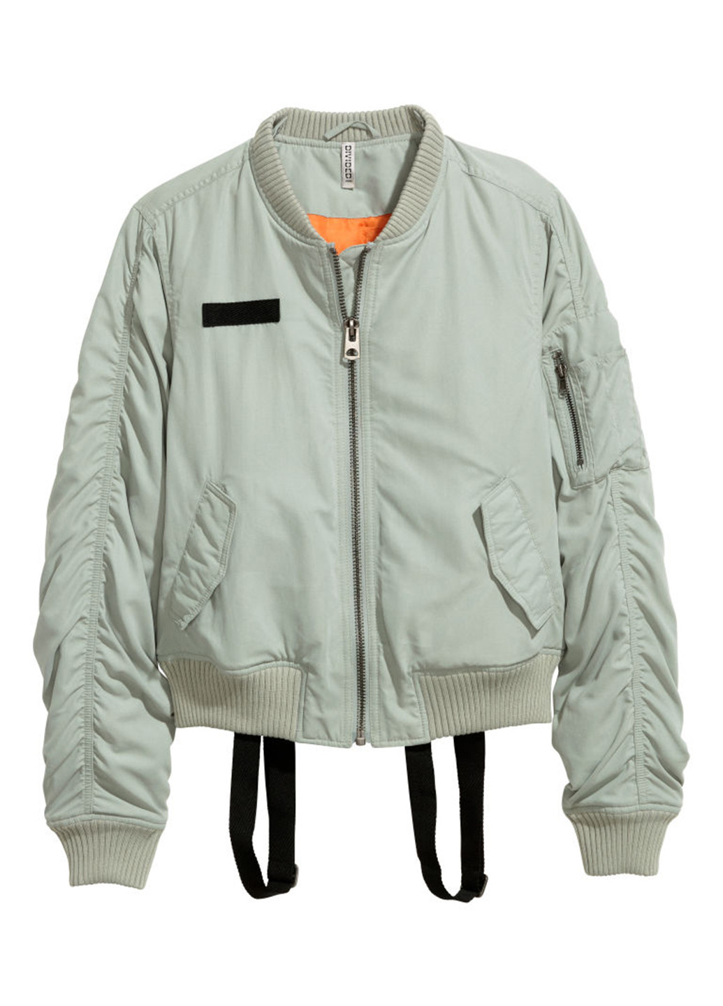Мятная демисезонная куртка H&M